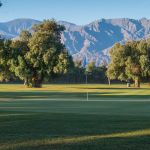 Hole 2 at Furnace Creek Golf Course