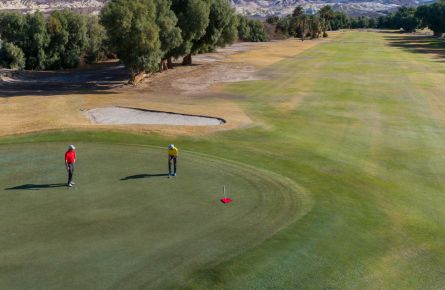 Furnace Creek Golf Course at Death Valley