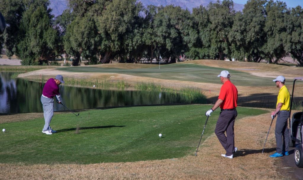 Furnace Creek Golf Course at Death Valley