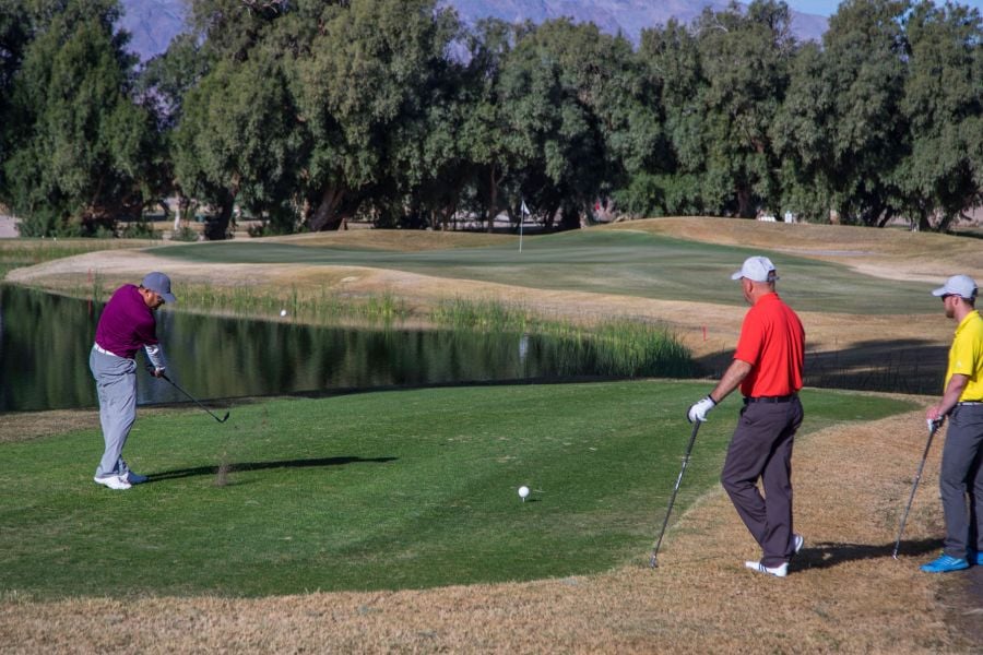 Furnace Creek Golf Course at Death Valley