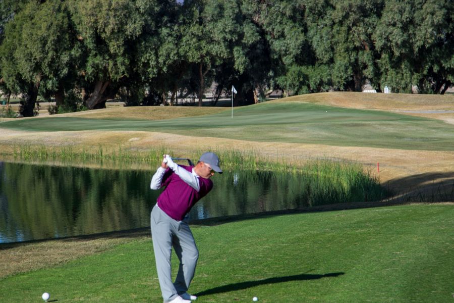 Furnace Creek Golf Course at Death Valley