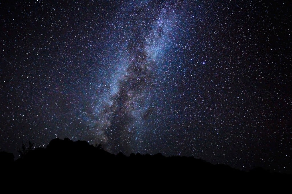 A stunning display of constellations in the night sky.