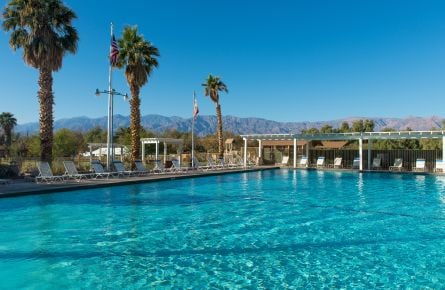 relax poolside