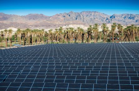 Solar panels at the Ranch