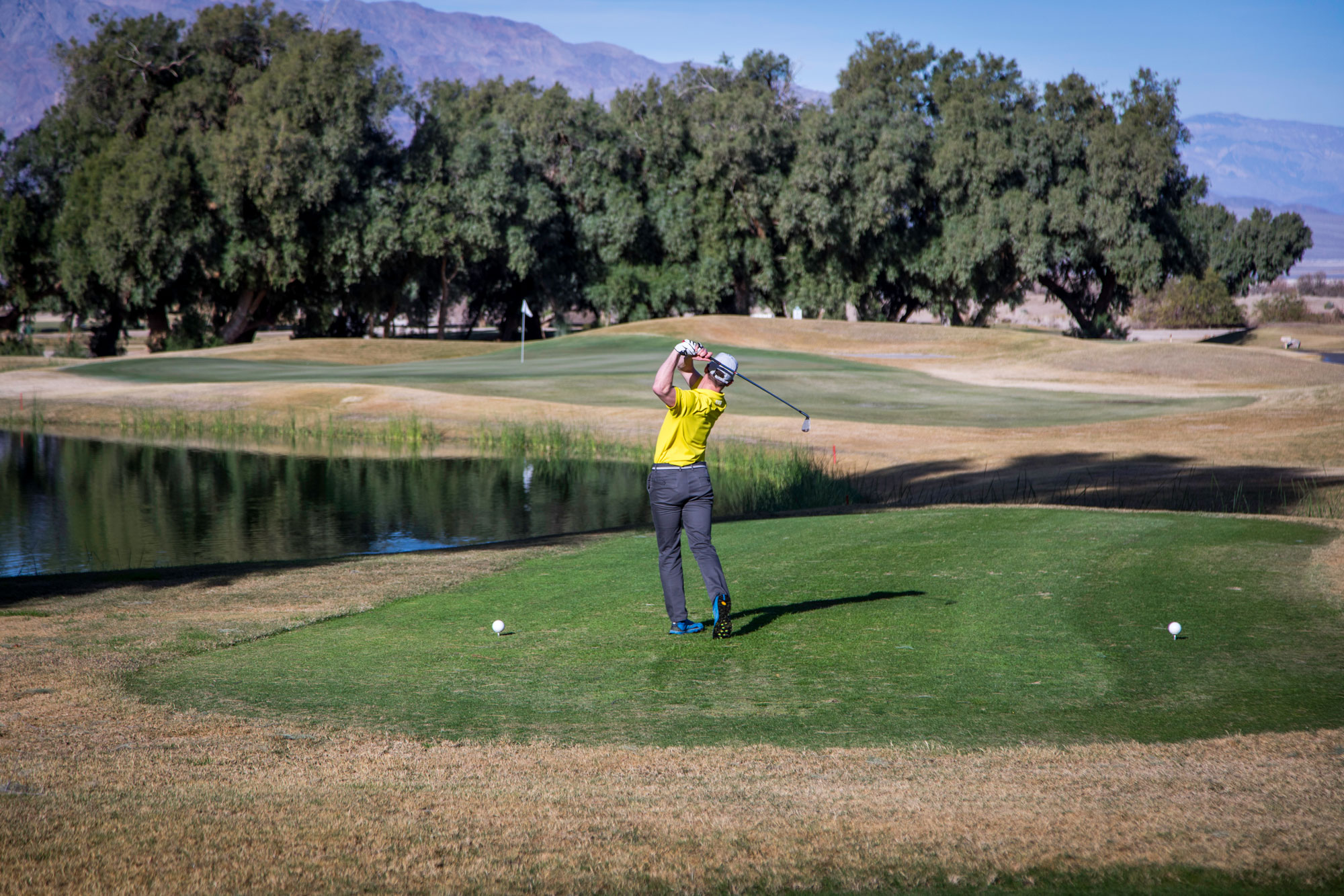 Furnace Creek Golf Course at Death Valley