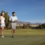 The Furnace Creek Golf Course at Death Valley