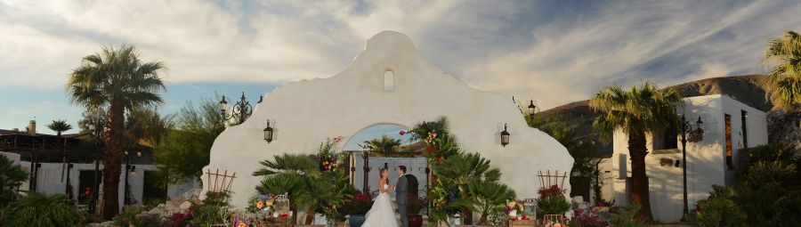 Mission Gardens Wedding Couple