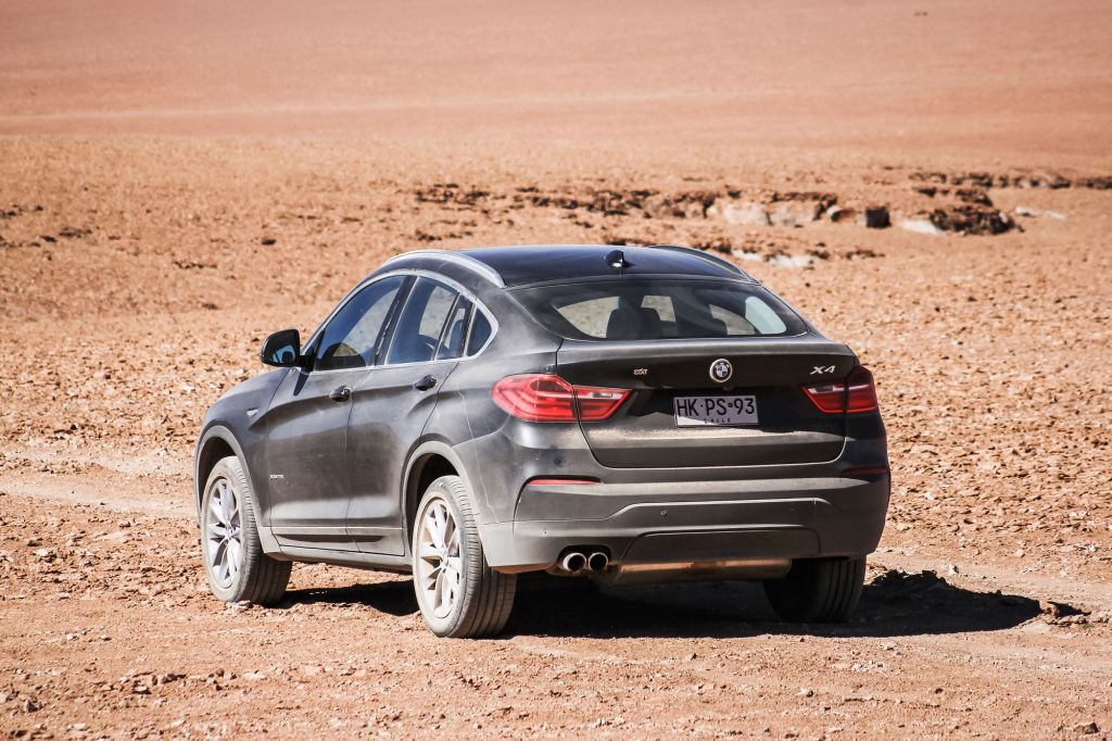 BMW in Desert