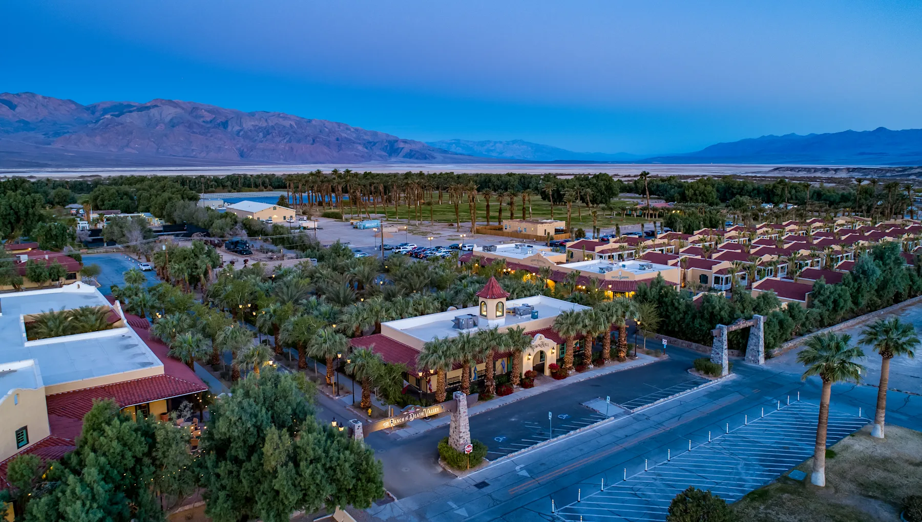 The Ranch at Death Valley Aerial