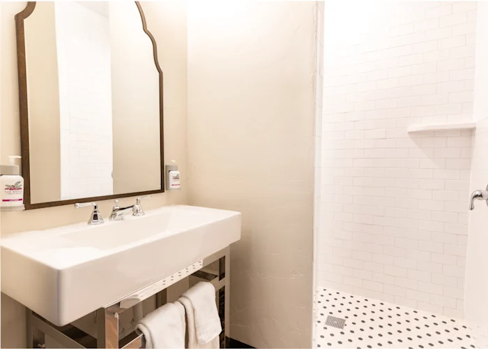 bathroom in a cottage