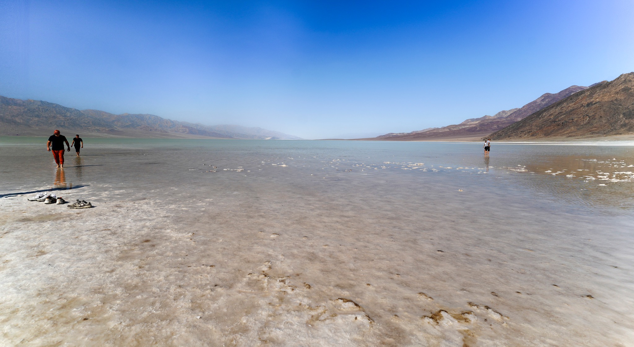 Lake Manly in Death Valley National Park: A Rare Sight to Behold