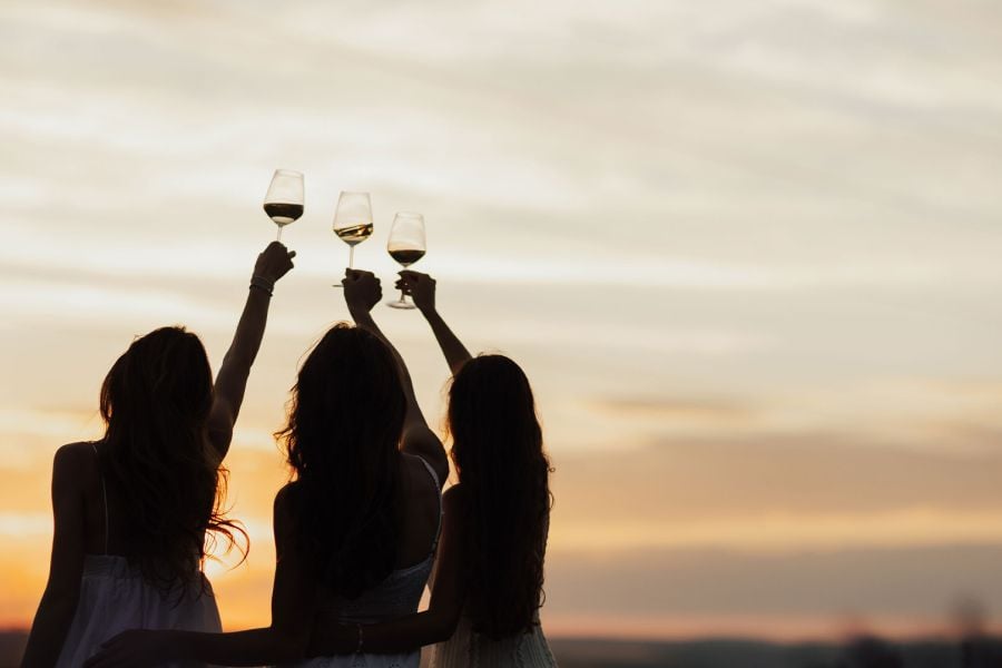 Wine toast