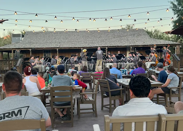 live music borax patio